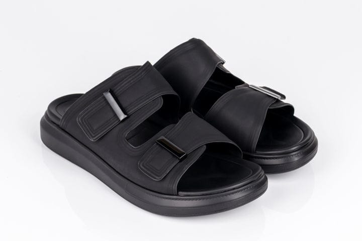 Men's casual leather slippers /شباشب رجالية كاجوال من الجلد
