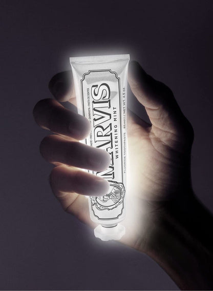 Original Marvis whitening mint toothpaste /  معجون أسنان مارفيس للتبييض بنكهة النعناع