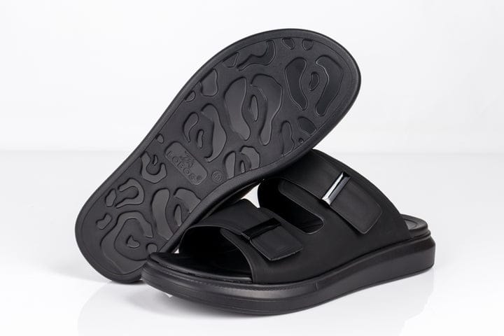 Men's casual leather slippers /شباشب رجالية كاجوال من الجلد
