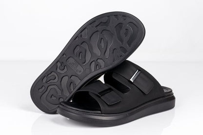 Men's casual leather slippers /شباشب رجالية كاجوال من الجلد