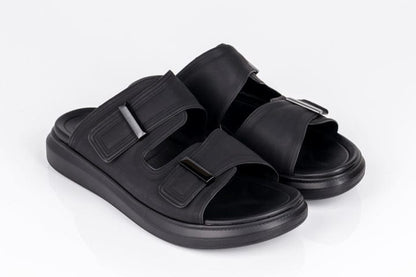 Men's casual leather slippers /شباشب رجالية كاجوال من الجلد