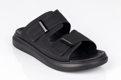 Men's casual leather slippers /شباشب رجالية كاجوال من الجلد
